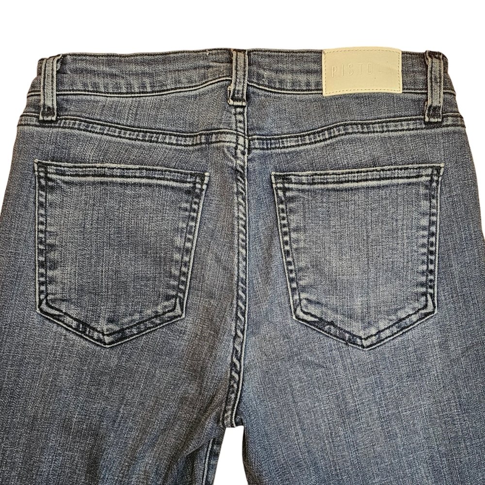 PISTOLA Women's Mid Rise Frayed Hem Skinny Jeans Size 26 - Picture 5 of 14